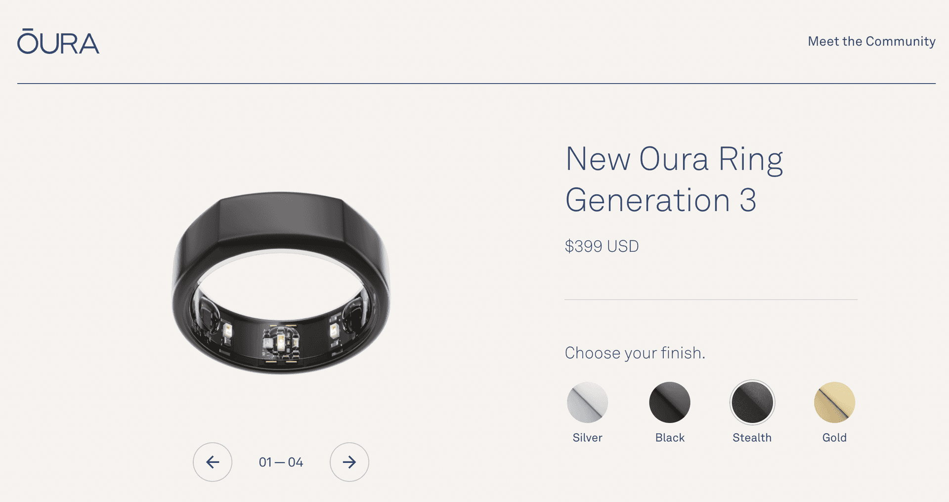 新しい Oura Ring （第3世代）を購入した | 35D BLOG