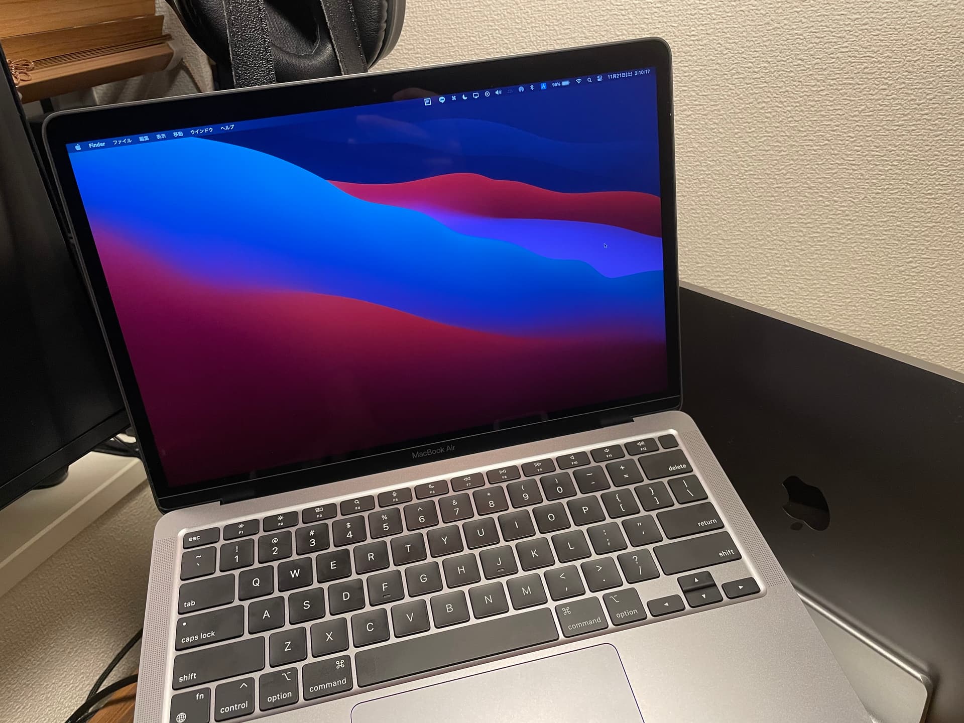 奥さん用に新しく買った MacBook Air